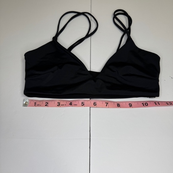 ASOS DESIGN Black Bikini Top | Size US 4 | Adjustable Straps - Picture 3 of 5